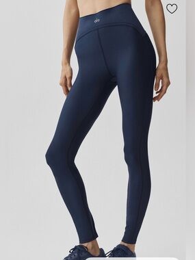 Airlift High-Waist Top-Notch Legging - Navy